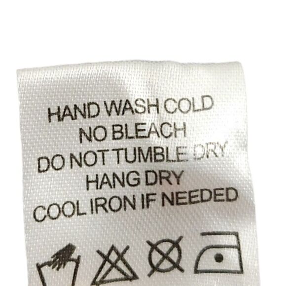 L’Academie Revolve‎ Blouse Small Blue & White Striped Top Ruffled Tie Neck - Picture 5 of 9